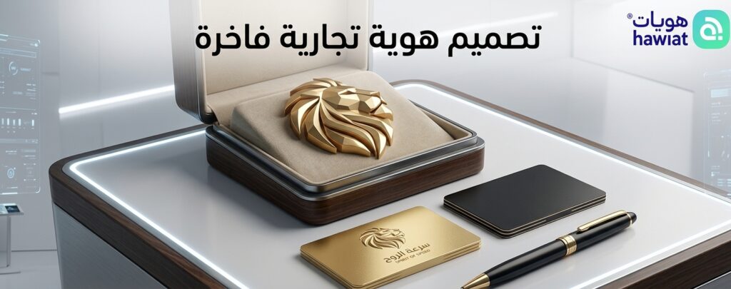 تصميم هوية تجارية فاخرة