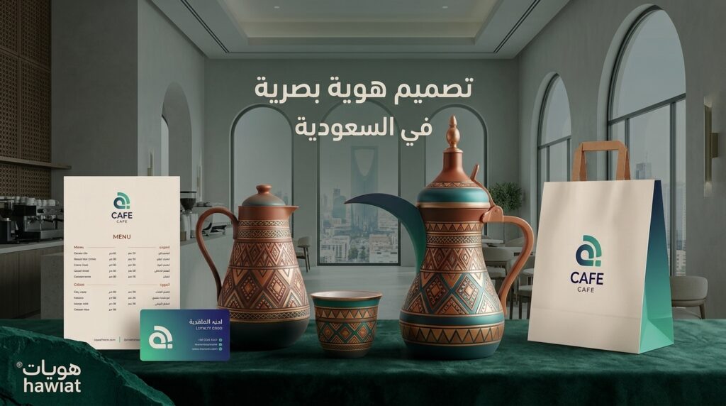 تصميم هوية بصرية للمطاعم في السعودية