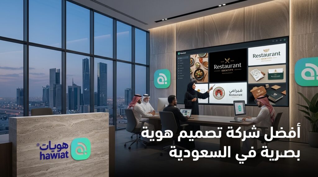 تصميم هوية بصرية للمطاعم في السعودية