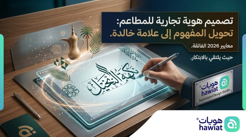 شركة تصميم هوية تجارية للمطاعم