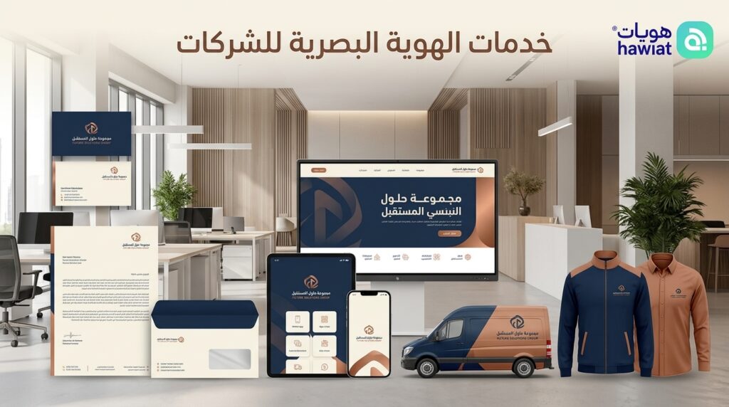 تصميم هوية بصرية للعيادات في السعودية