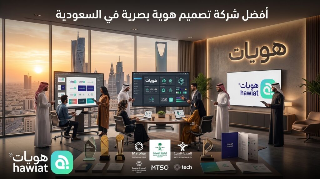 تصميم هوية بصرية للعيادات في السعودية