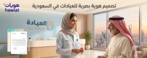 تصميم هوية بصرية للعيادات في السعودية