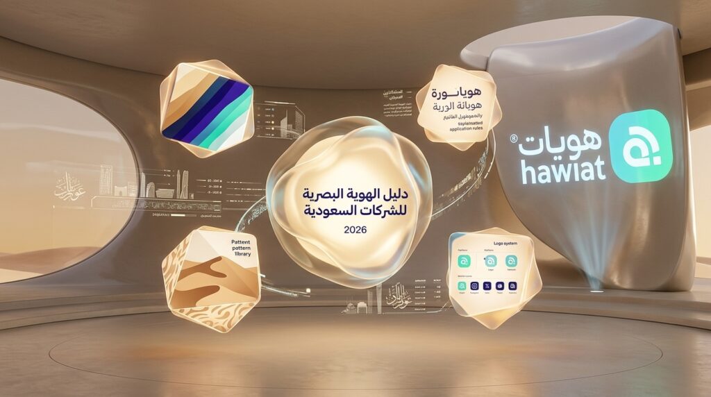 تصميم دليل الهوية البصرية للشركات في السعودية