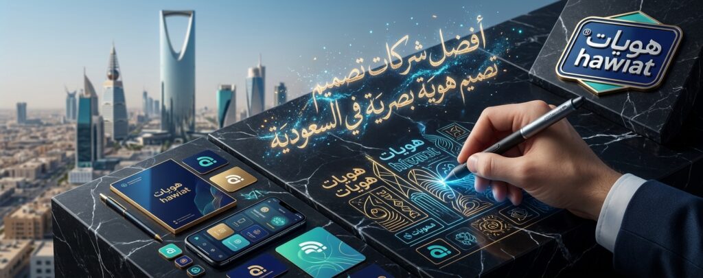أفضل شركات تصميم هوية بصرية في السعودية