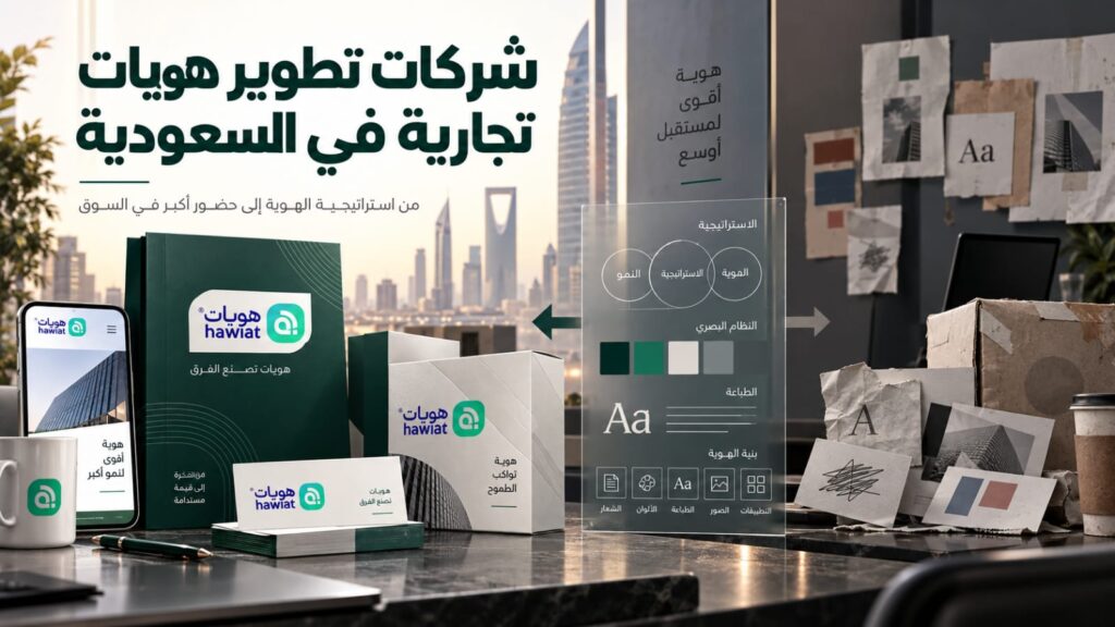 شركات تطوير هويات تجارية في السعودية