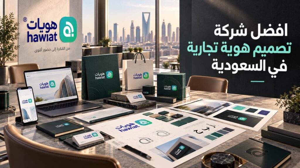 افضل شركة تصميم هوية تجارية في السعودية
