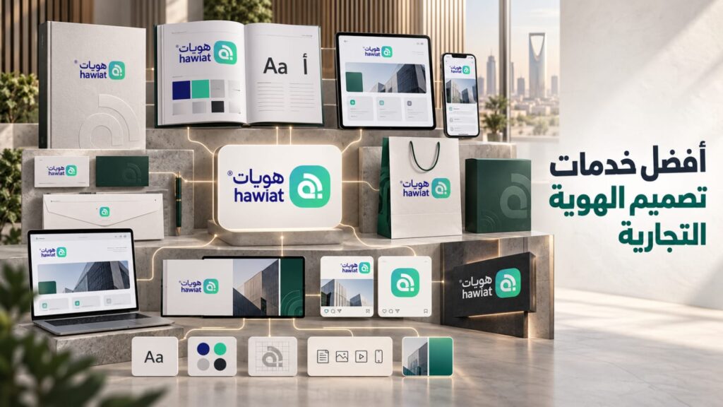 افضل شركة تصميم هوية تجارية في السعودية