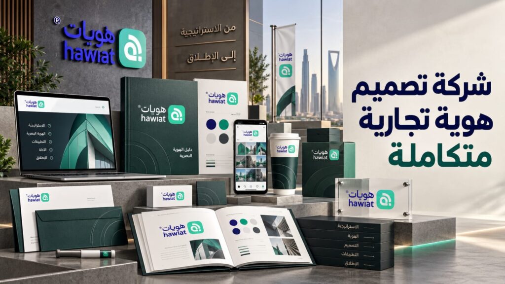شركة تصميم هوية تجارية متكاملة