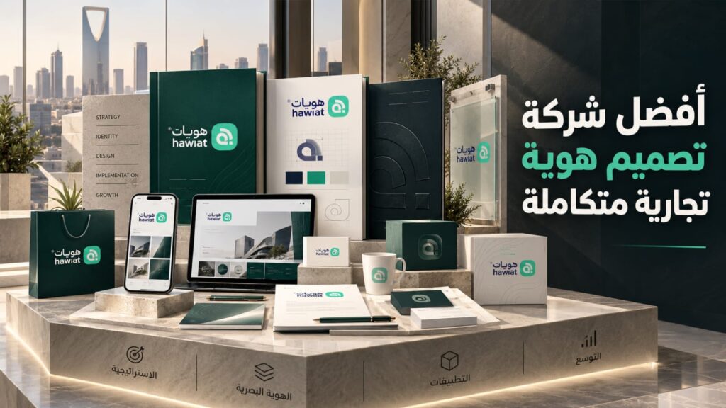 شركة تصميم هوية تجارية متكاملة