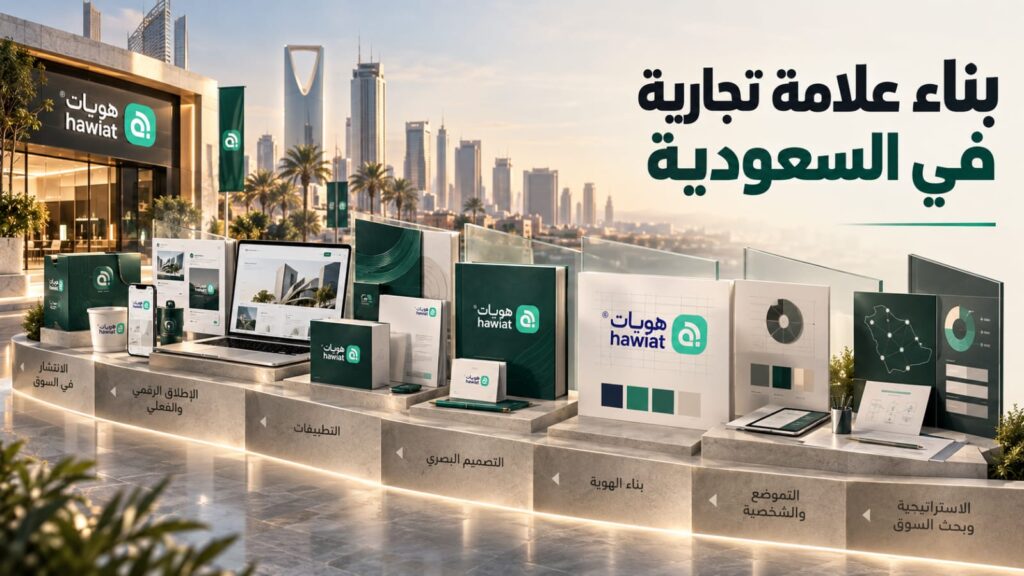 شركة تصميم هوية تجارية متكاملة
