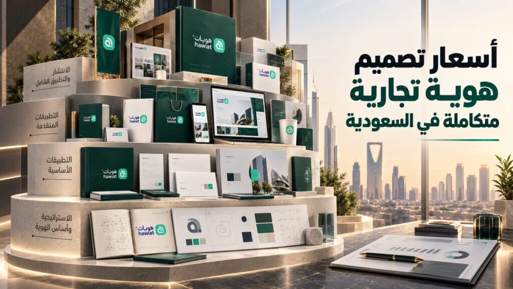 شركة تصميم هوية تجارية متكاملة