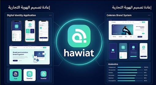 إعادة تصميم الهوية التجارية