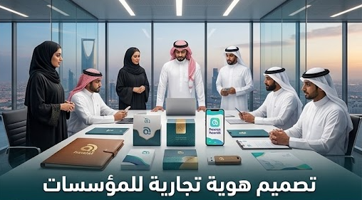 شركة تصميم هوية تجارية للمؤسسات