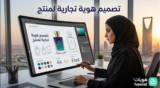 تصميم هوية تجارية لمنتج