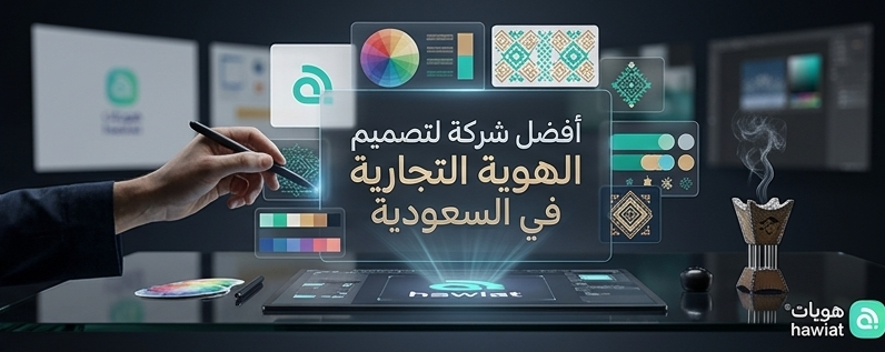 أفضل شركة لتصميم الهوية التجارية في السعودية