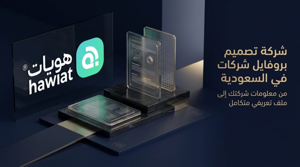 شركة تصميم بروفايل شركات في السعودية