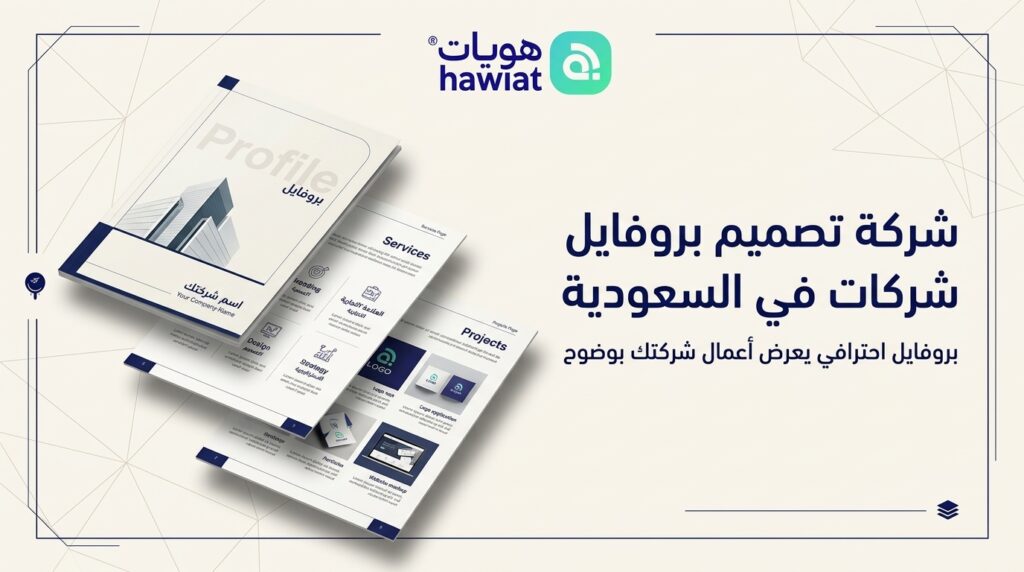 شركة تصميم بروفايل شركات في السعودية