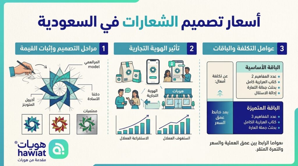 شركات تصميم شعارات في السعودية