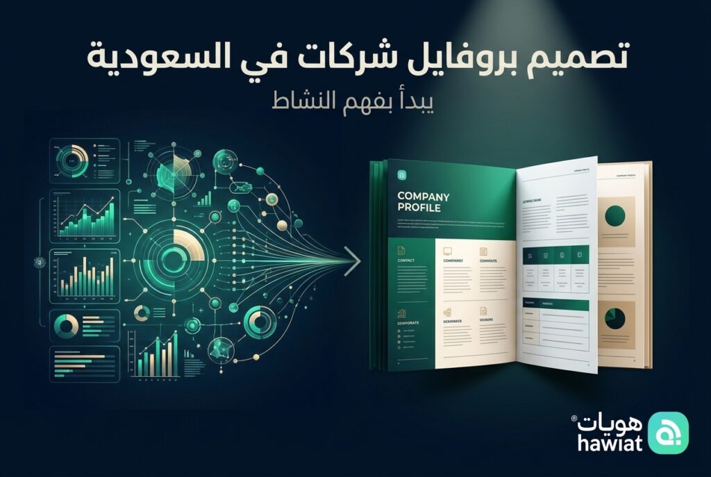 تصميم بروفايل شركات في السعودية