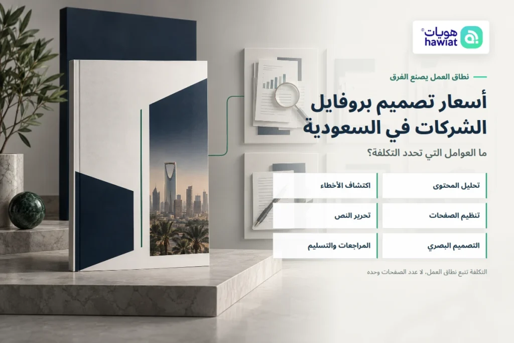 أفضل شركات تصميم بروفايل في السعودية