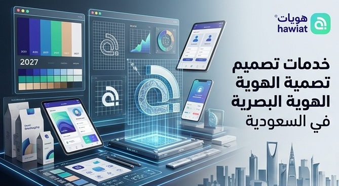 خدمات تصميم الهوية البصرية في السعودية