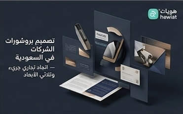 تصميم بروشورات الشركات في السعودية